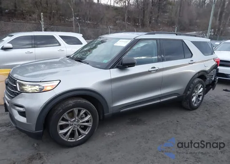 2023 Ford Explorer Xlt z USA, uszkodzony, nr VIN 1FMSK8DH8PGB40702